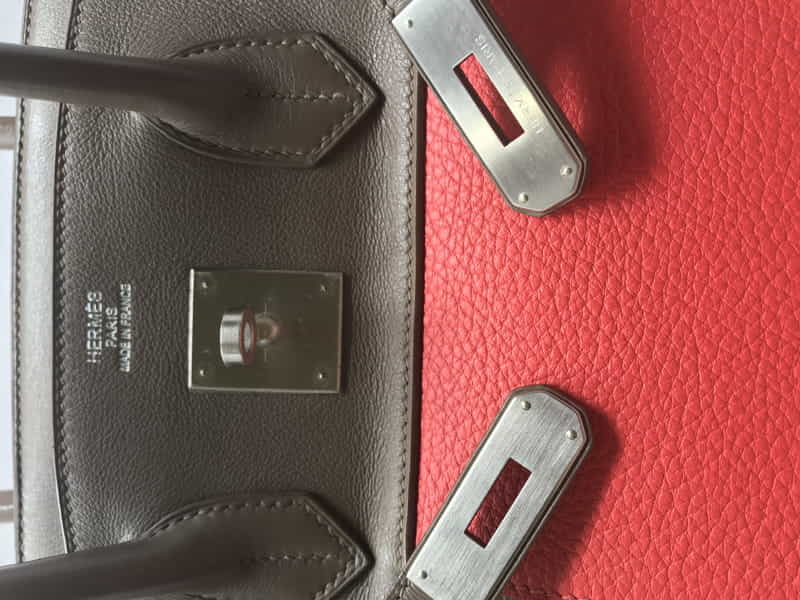 エルメス バーキン 35 限定版 ローズジャイプール & アーガイル HERMES Birkin ハンドバッグ Rose Jaipur & Argile