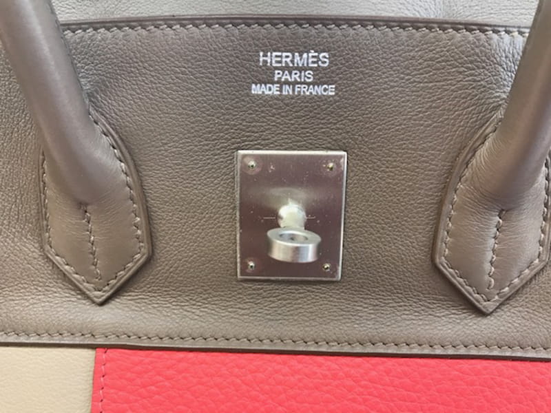 エルメス バーキン 35 限定版 ローズジャイプール & アーガイル HERMES Birkin ハンドバッグ Rose Jaipur & Argile