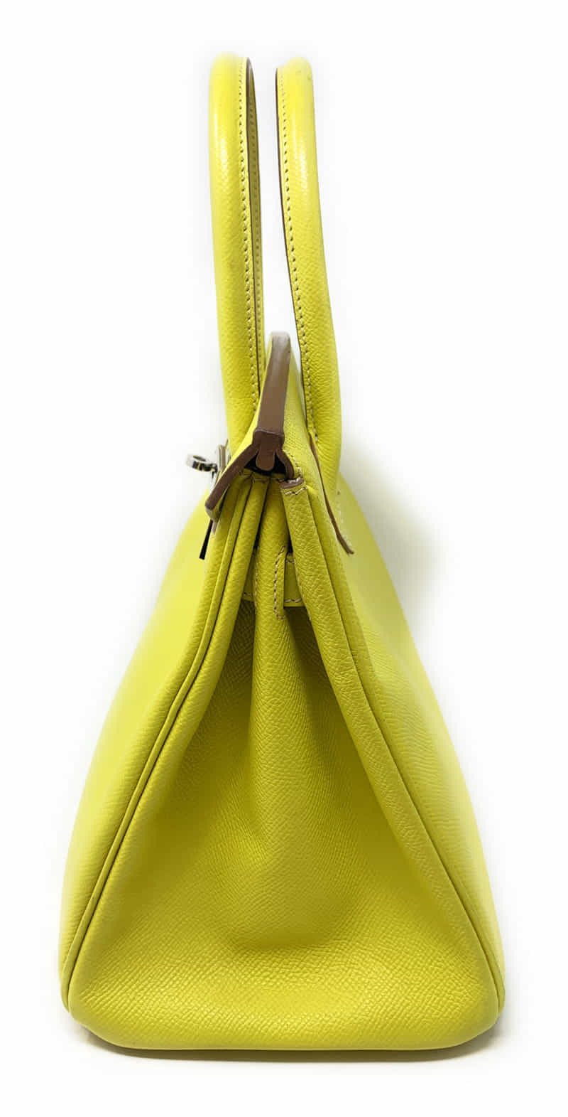 エルメス バーキン30 トリヨンクレマンス 刻印 HERMES Birkin ハンドバッグ Lime
