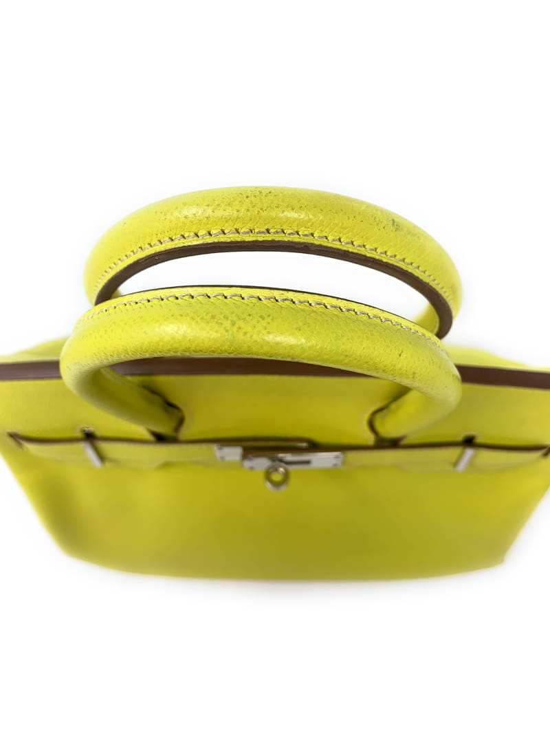 エルメス バーキン30 トリヨンクレマンス 刻印 HERMES Birkin ハンドバッグ Lime