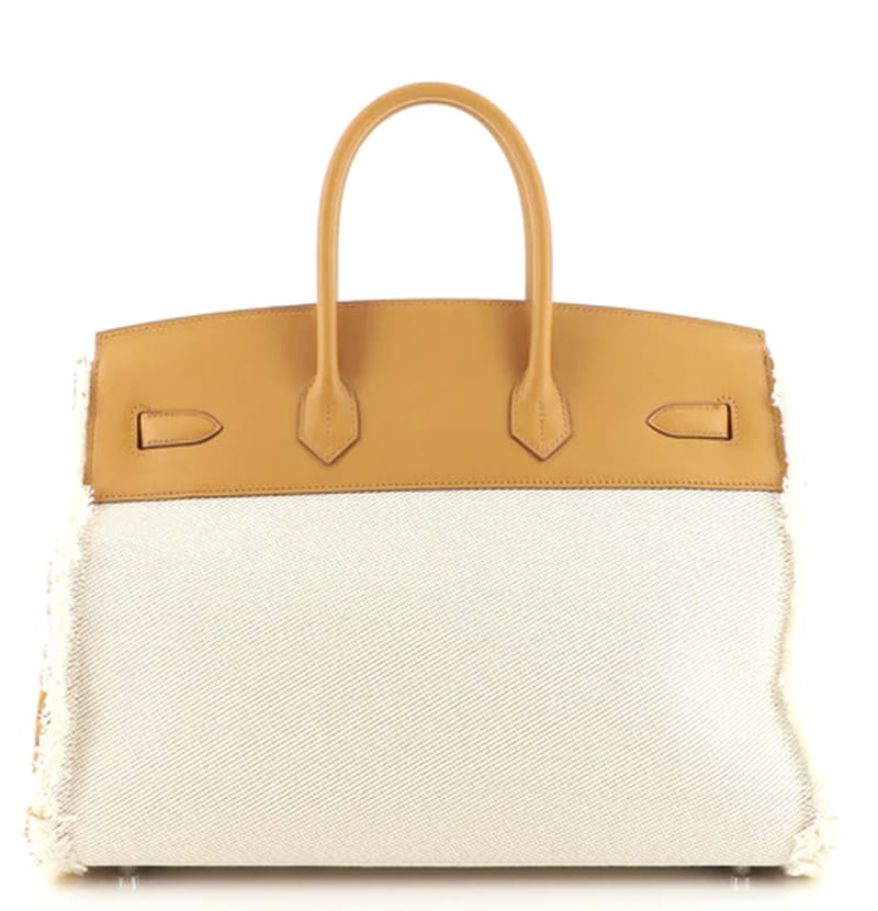 エルメス バーキン35 フレイ スイフト/ツイルアッシュ HERMES Birkin ハンドバッグ