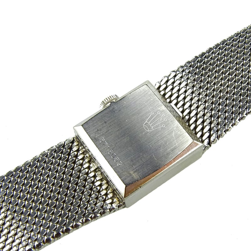 ビンテージ Rolex ロレックス 18Kホワイトゴールド プレシジョン ウォッチ