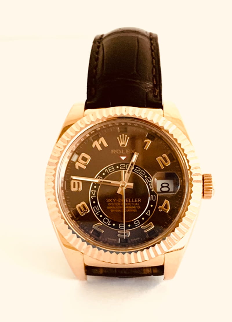 Rolex ロレックス スカイドゥエラー 44mm 18K ローズゴールド ウォッチ