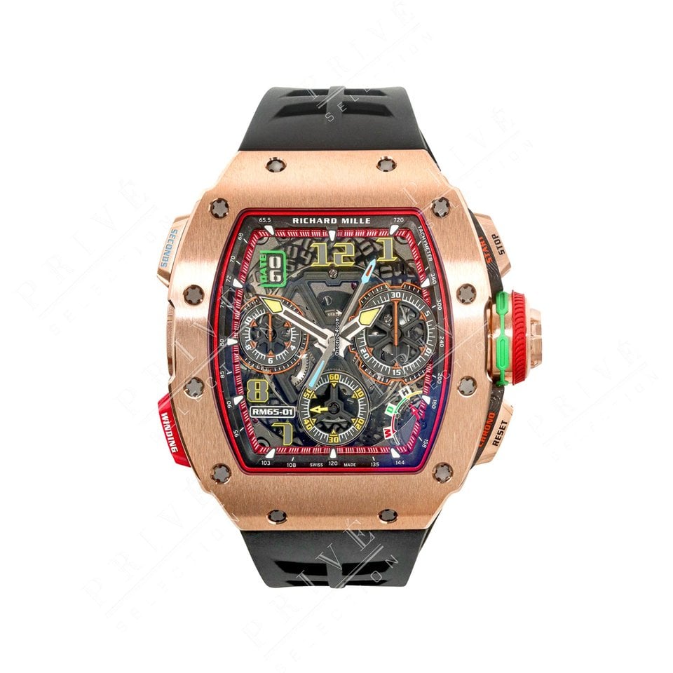 Richard Mille リシャール ミル RM65-01 クロノグラフ ローズゴールド ウォッチ