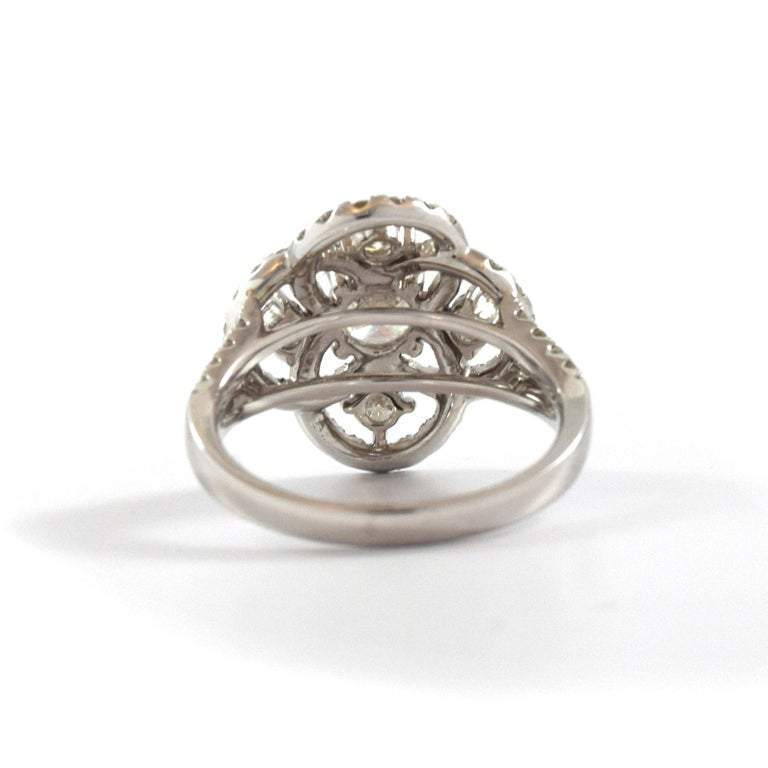 14カラットのダイヤモンドの婚約指輪 リング