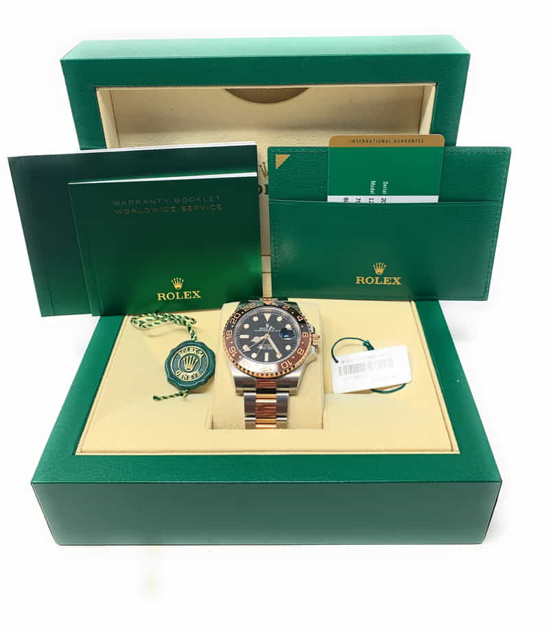 Rolex ロレックス GMT-Master II ルートビア 40mm ウォッチ