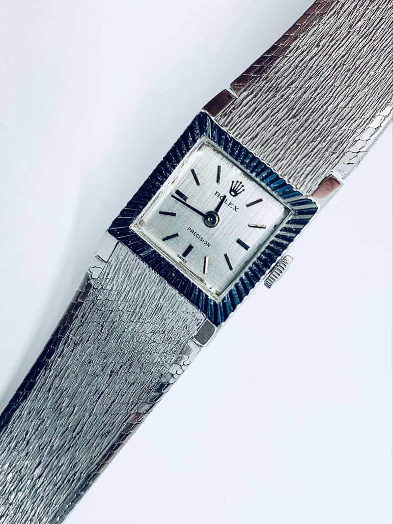 Rolex ロレックス 18Kホワイトゴールド プレシジョン ビンテージ