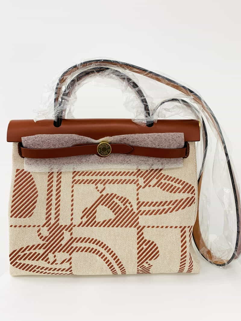 エルメス バーキン HERMES Birkin ハンドバッグ キャンバス サッチェル