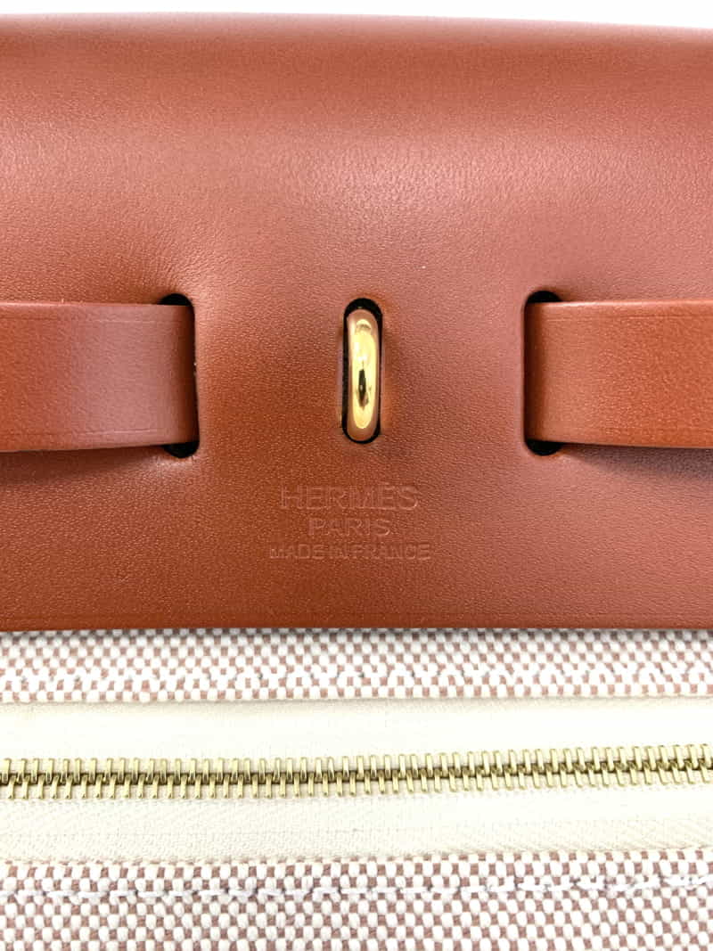 エルメス バーキン HERMES Birkin ハンドバッグ キャンバス サッチェル