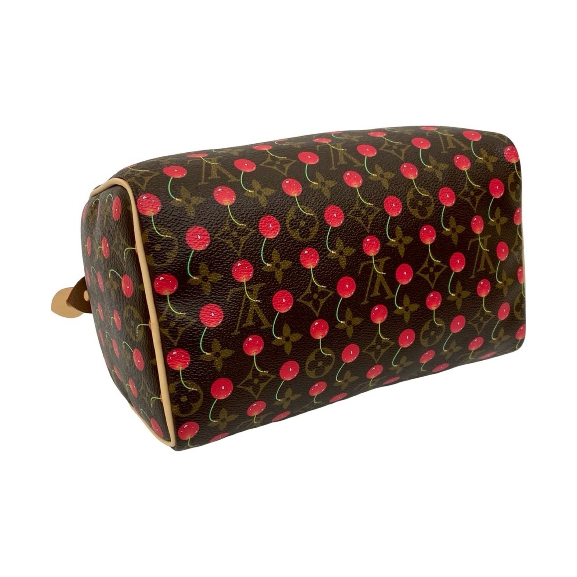 【限定コラボ】 LOUIS VUITTON × 村上隆 モノグラム・チェリー スピーディ 25