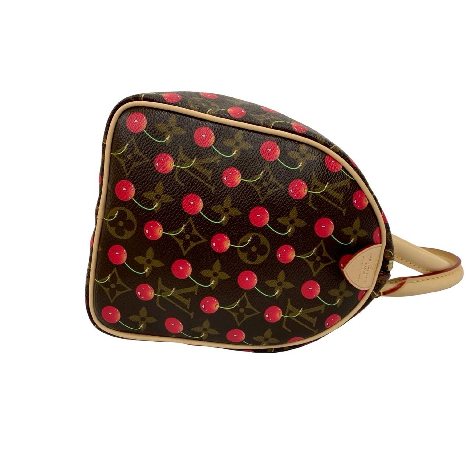 【限定コラボ】 LOUIS VUITTON × 村上隆 モノグラム・チェリー スピーディ 25
