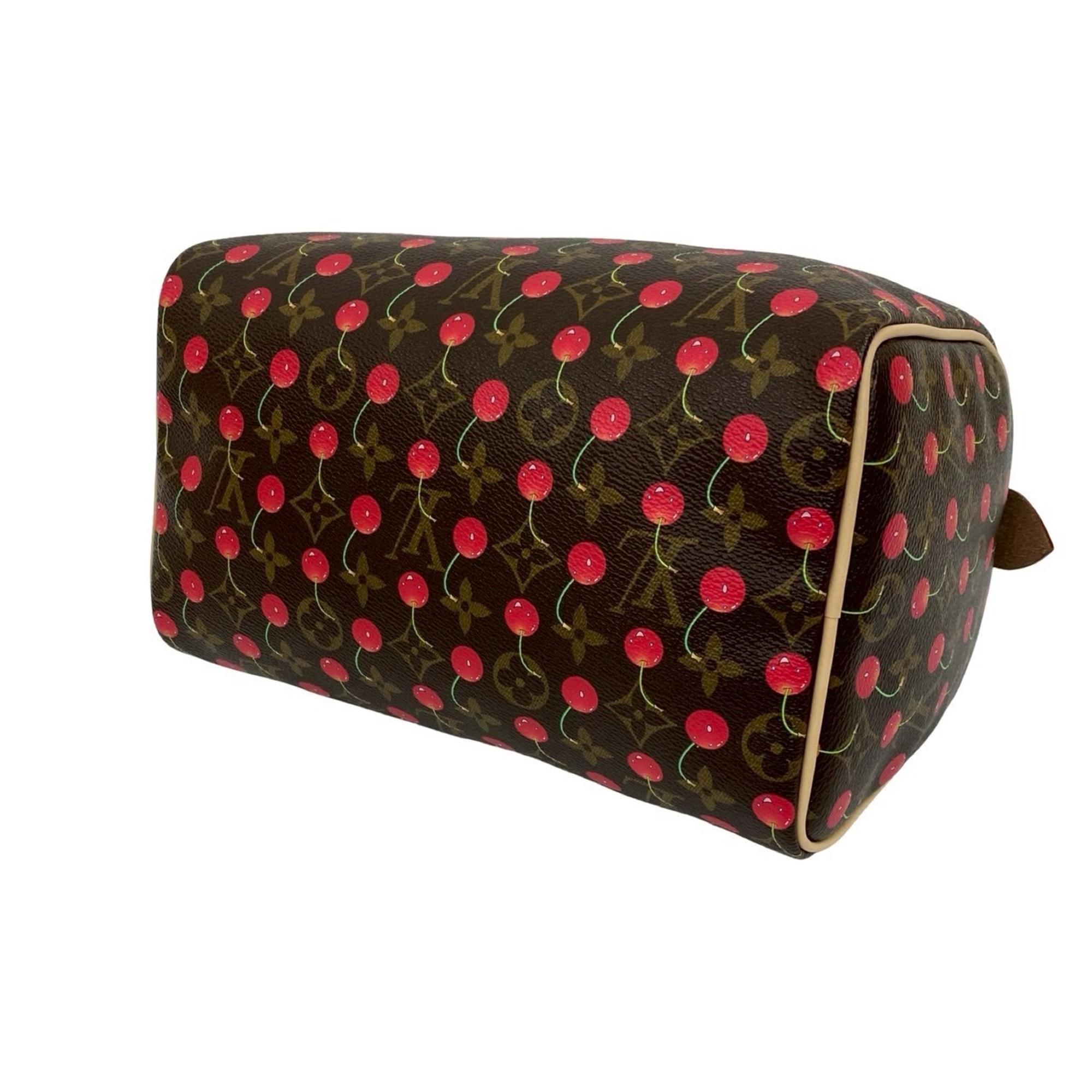 【限定コラボ】 LOUIS VUITTON × 村上隆 モノグラム・チェリー スピーディ 25