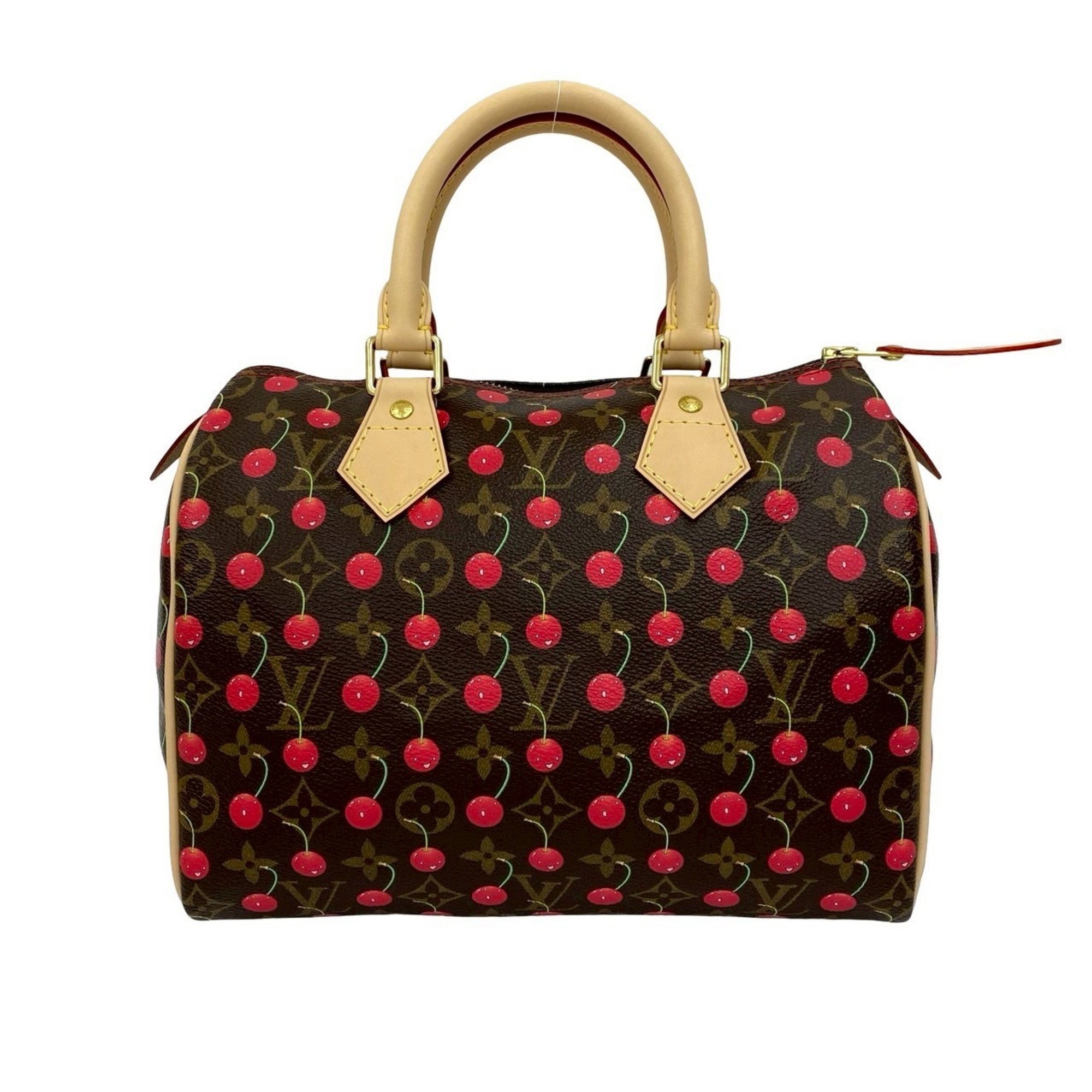 【限定コラボ】 LOUIS VUITTON × 村上隆 モノグラム・チェリー スピーディ 25