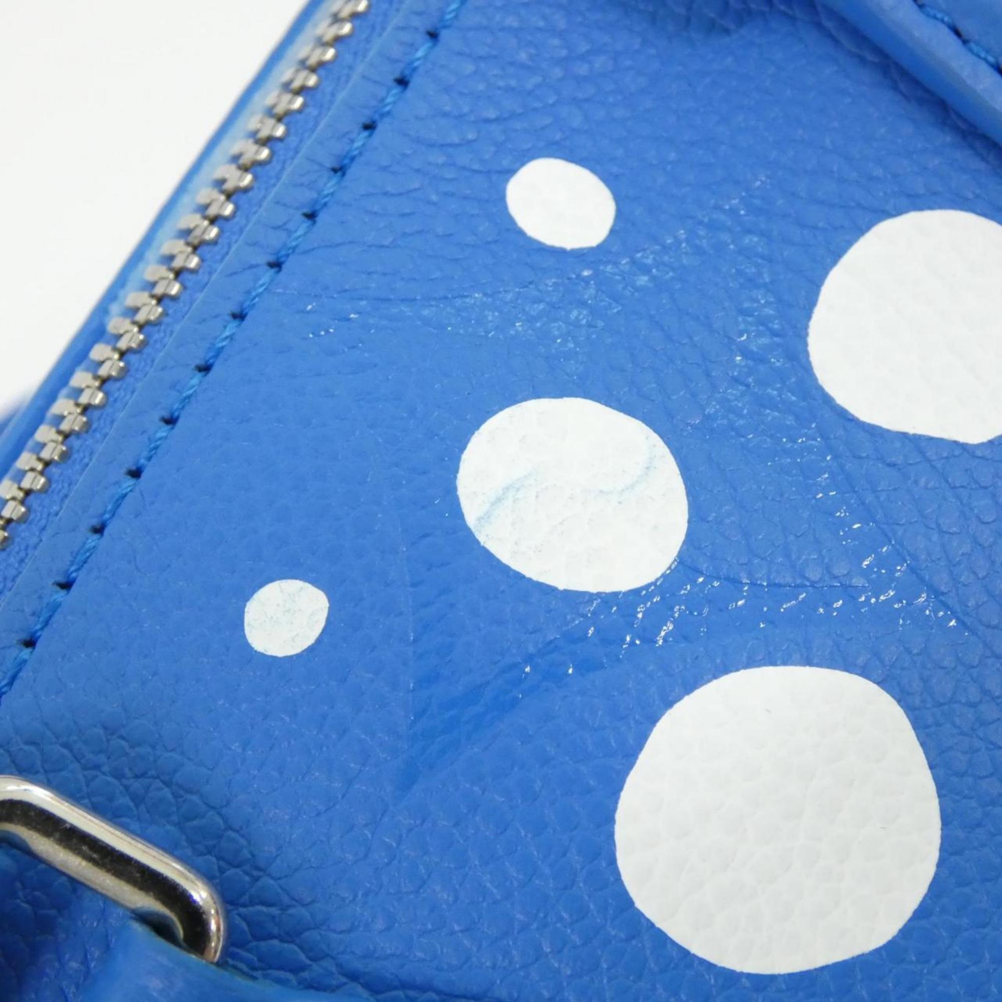 【限定コラボ】 LOUIS VUITTON  × 草間彌生 スピーディ・バンドリエール 20 ブルー ホワイト