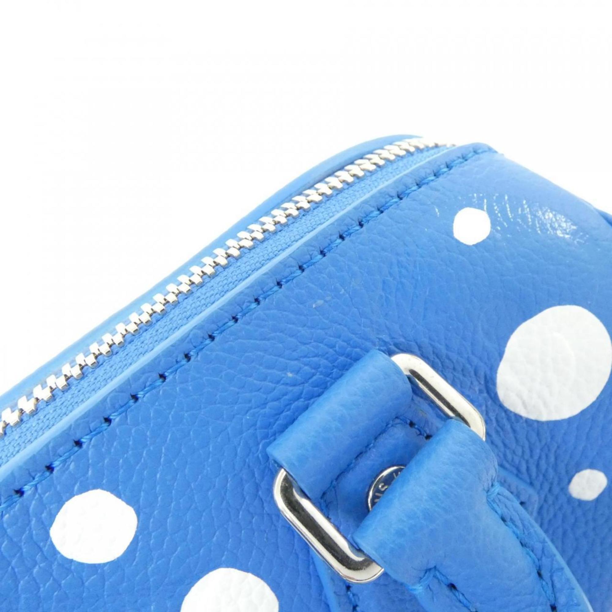 【限定コラボ】 LOUIS VUITTON  × 草間彌生 スピーディ・バンドリエール 20 ブルー ホワイト