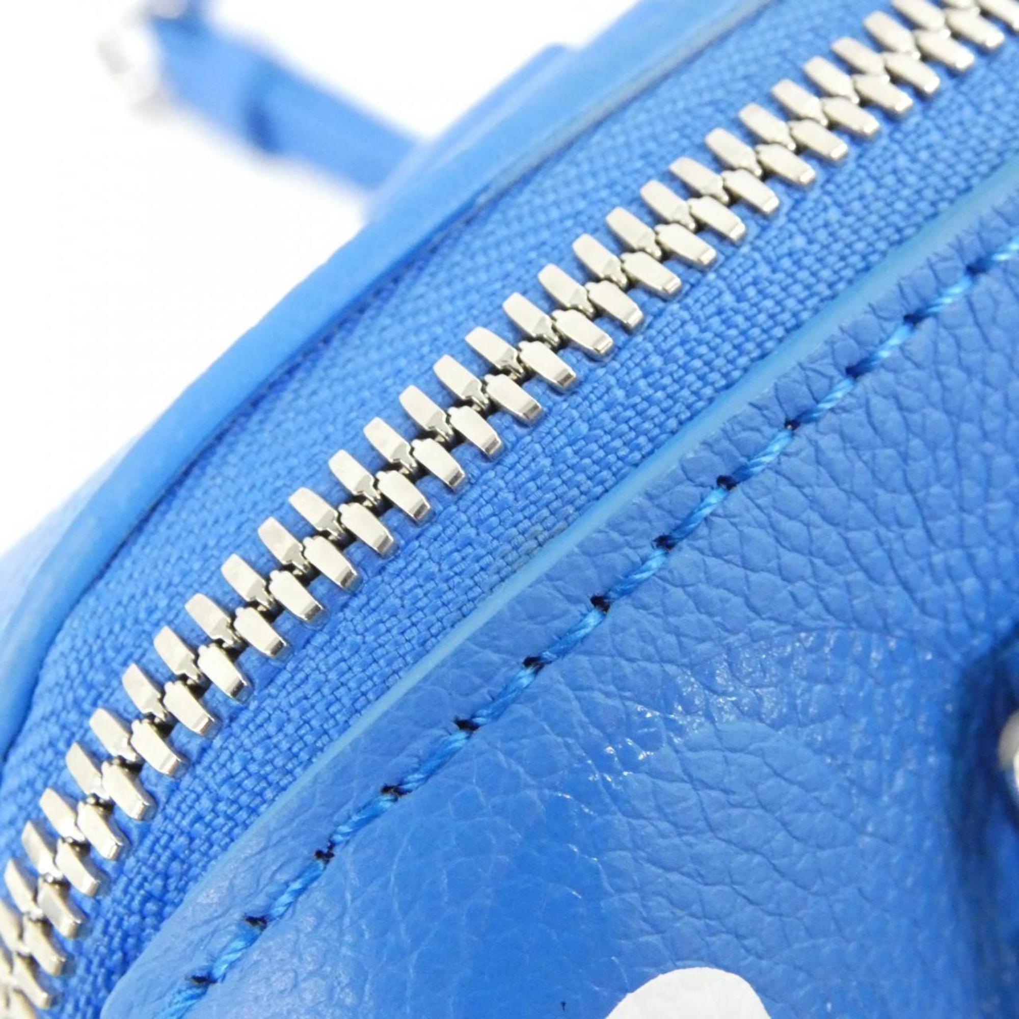 【限定コラボ】 LOUIS VUITTON  × 草間彌生 スピーディ・バンドリエール 20 ブルー ホワイト