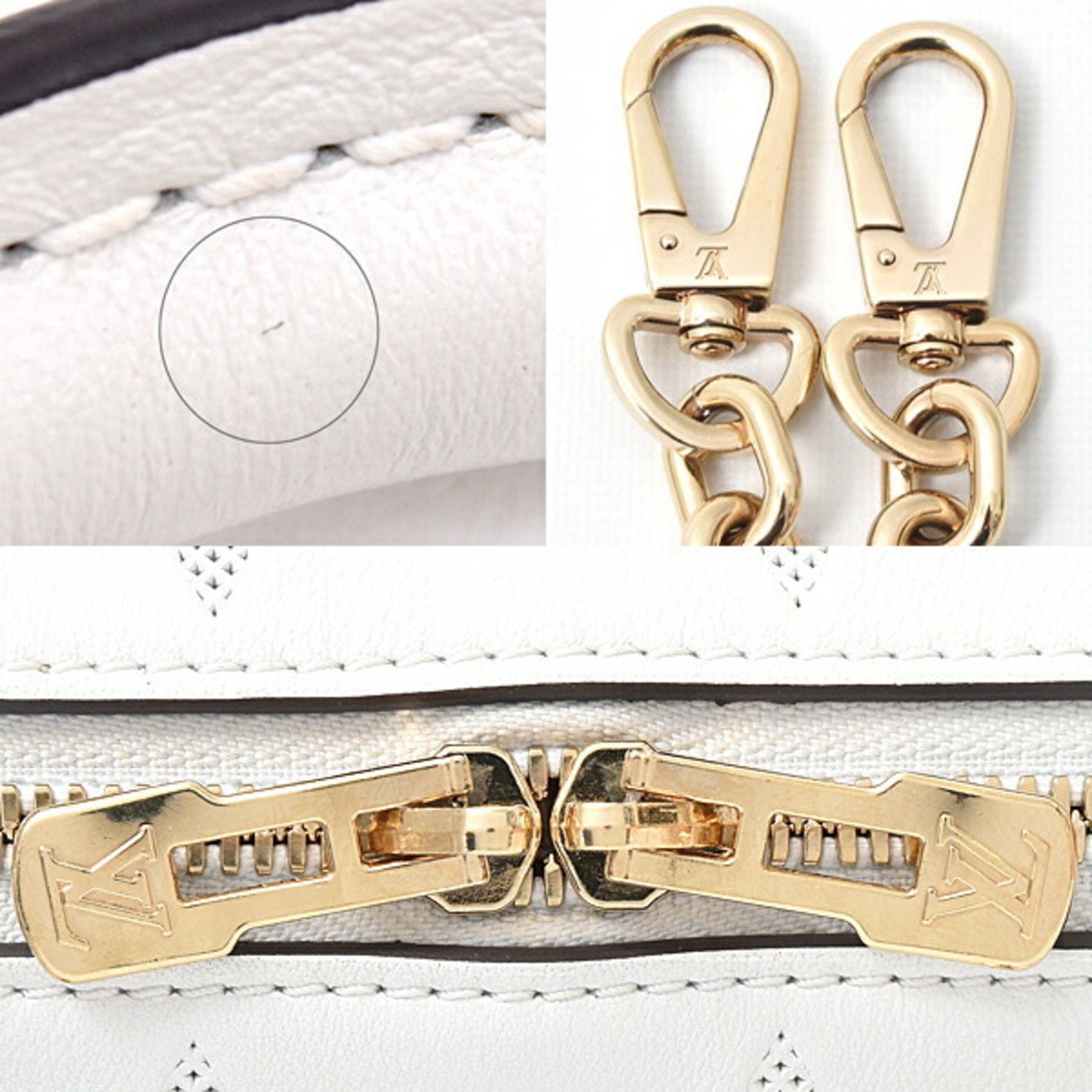 Louis Vuitton ルイ・ヴィトン スピーディ バンドリエール 20 ホワイト モノグラム