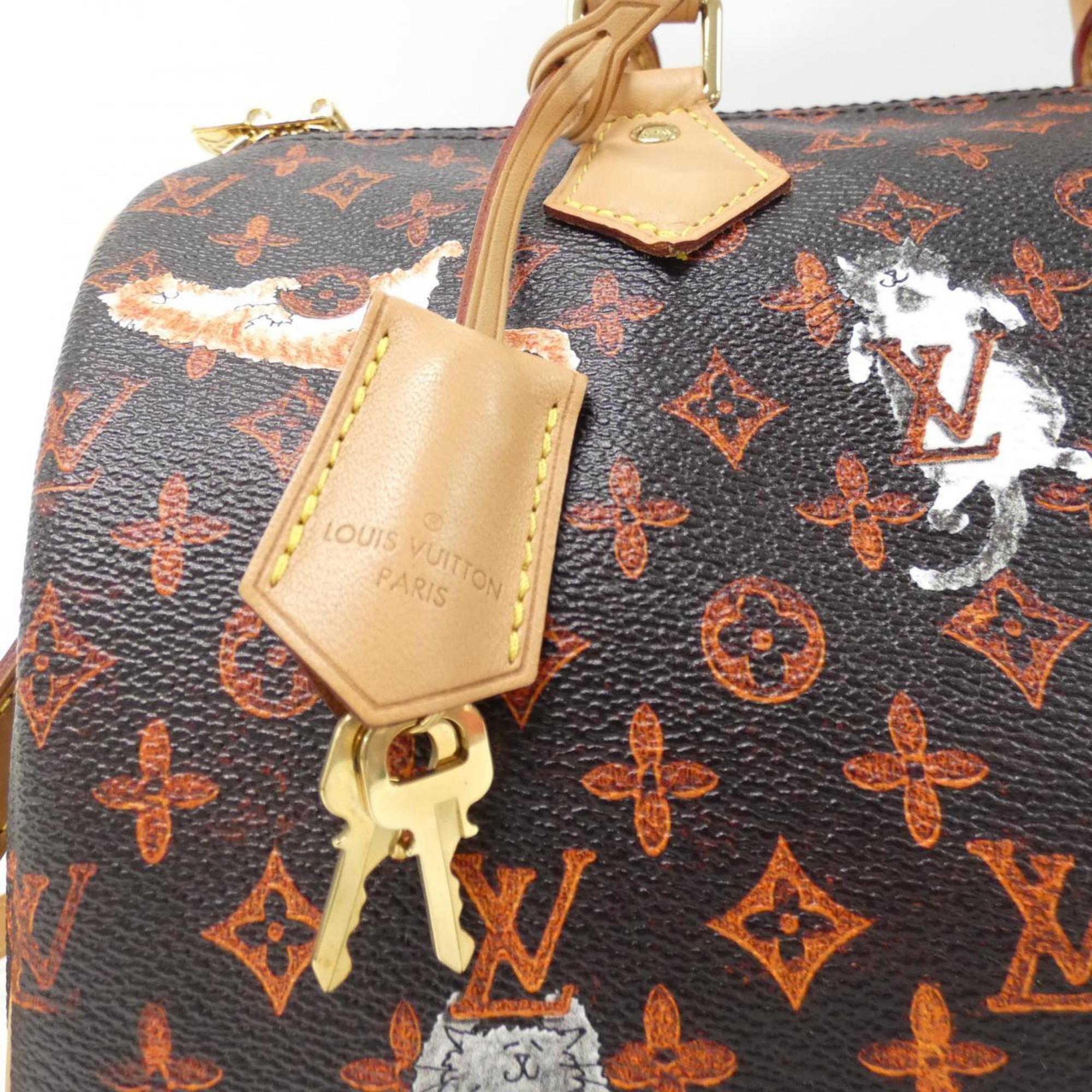 【限定コラボ】 LOUIS VUITTON × グレース・コディントン キャットグラム スピーディ バンドリエール 30