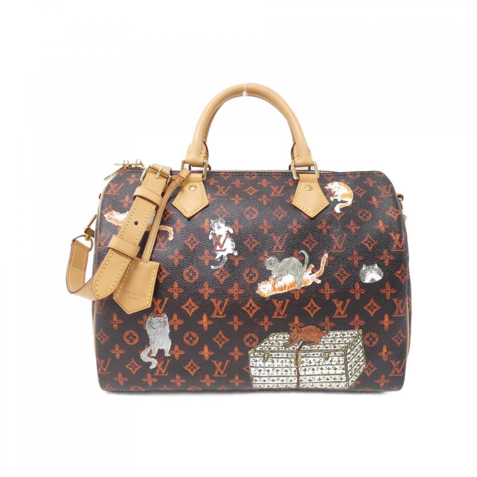 【限定コラボ】 LOUIS VUITTON × グレース・コディントン キャットグラム スピーディ バンドリエール 30