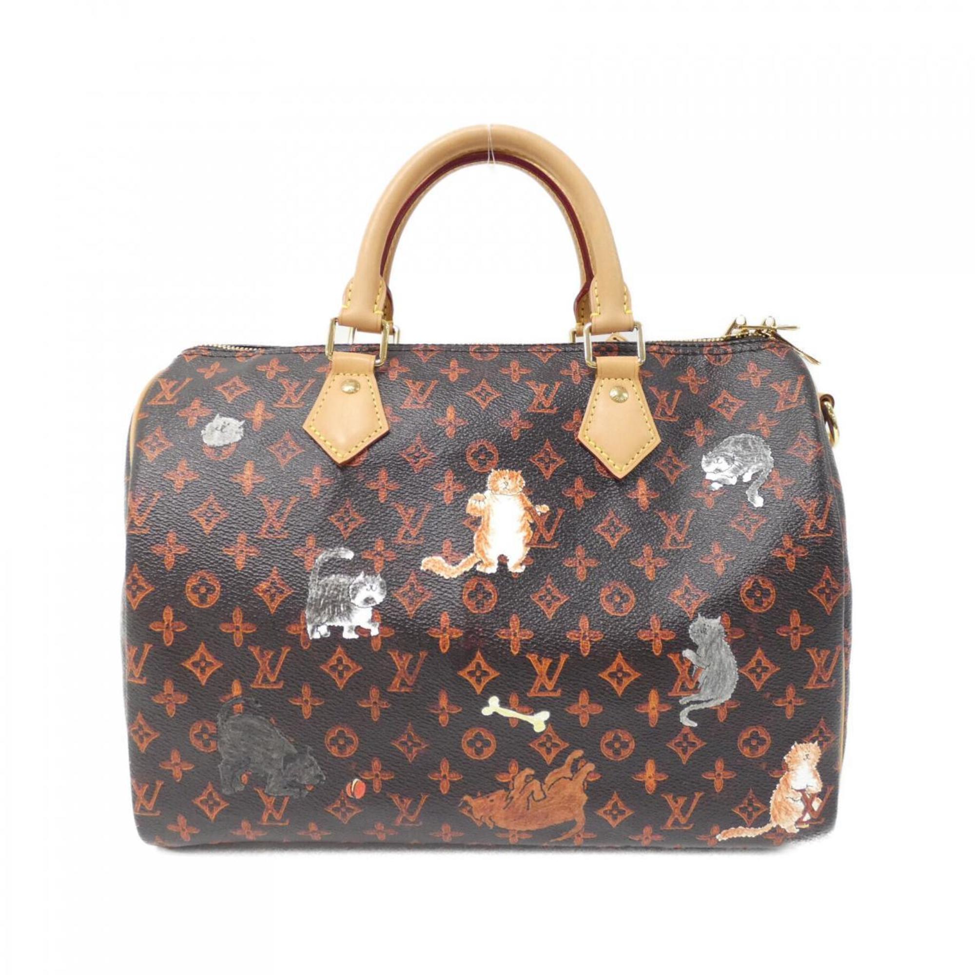 【限定コラボ】 LOUIS VUITTON × グレース・コディントン キャットグラム スピーディ バンドリエール 30