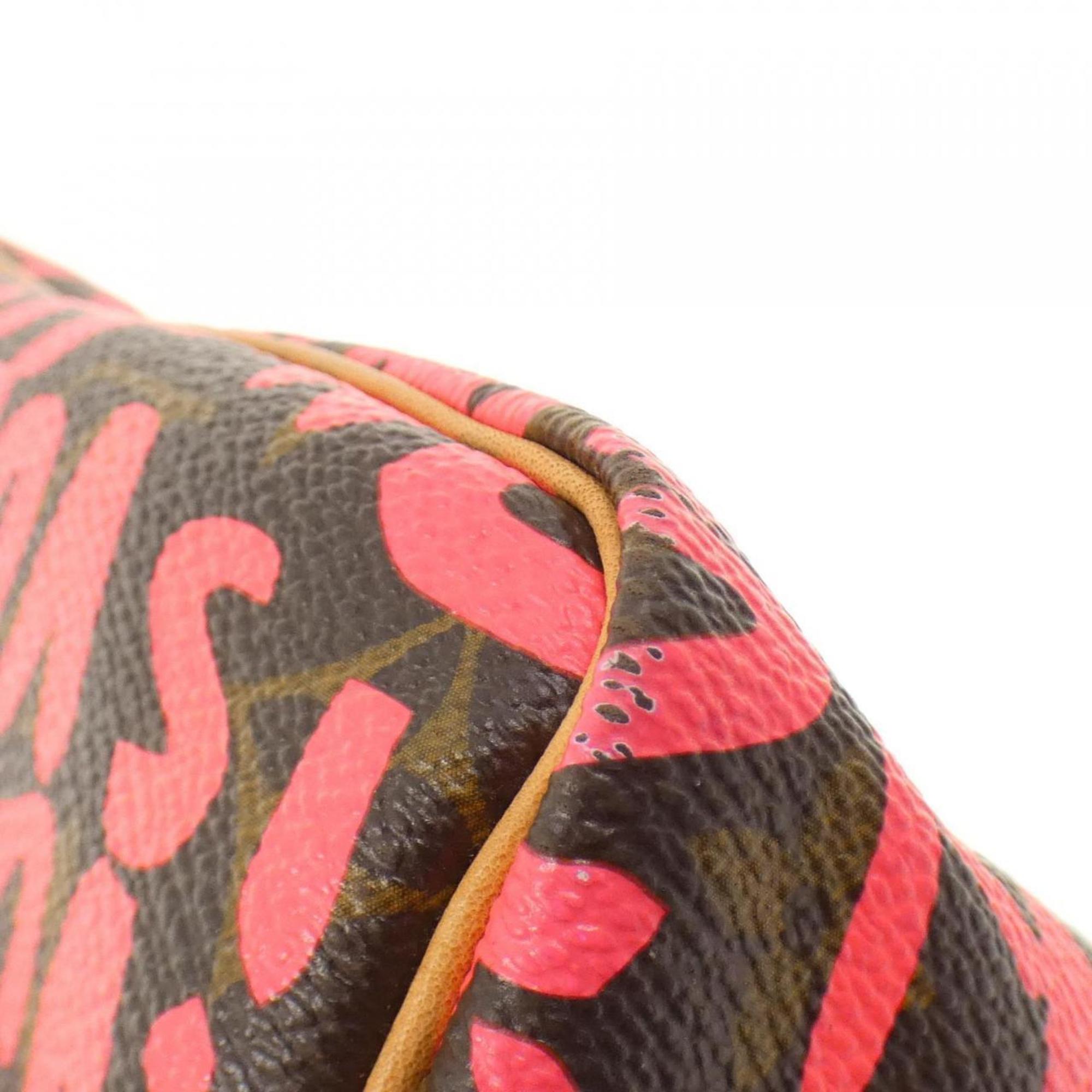 【限定コラボ】 LOUIS VUITTON × スティーブン・スプラウス モノグラム グラフィティ スピーディ 30