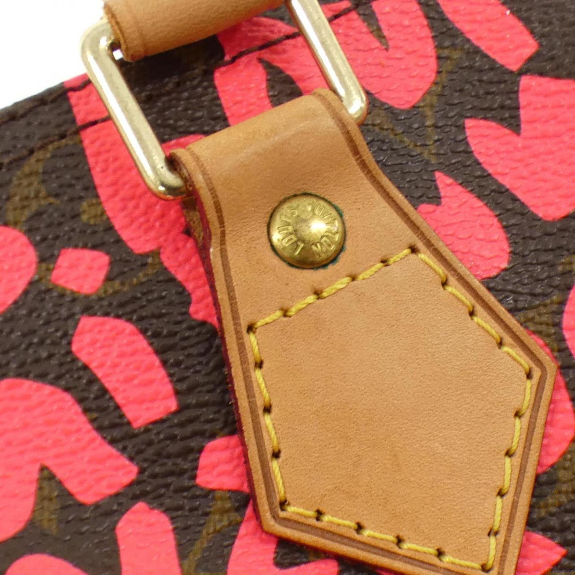 【限定コラボ】 LOUIS VUITTON × スティーブン・スプラウス モノグラム グラフィティ スピーディ 30