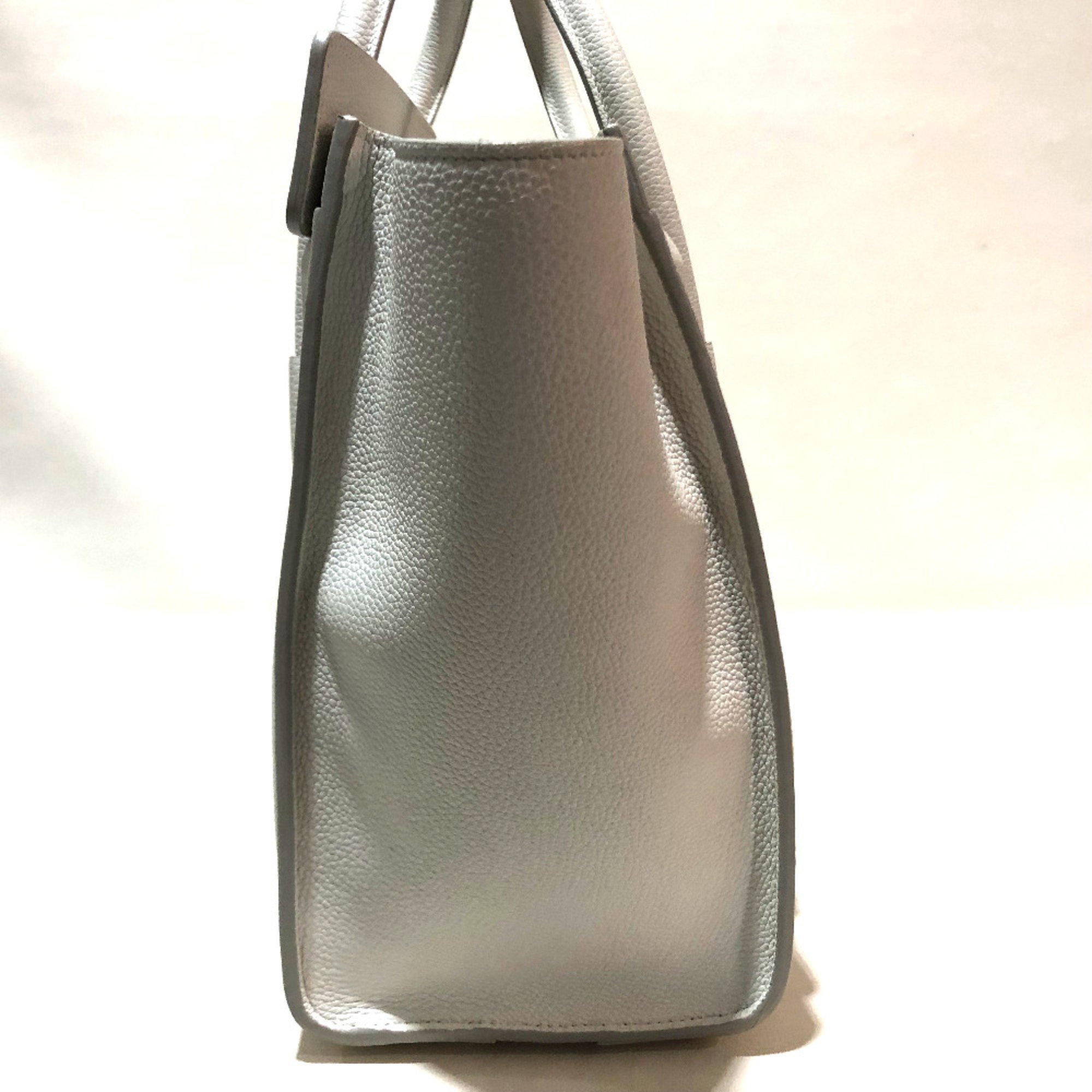 CELINE セリーヌ ラゲージ マイクロ ホワイト レザー