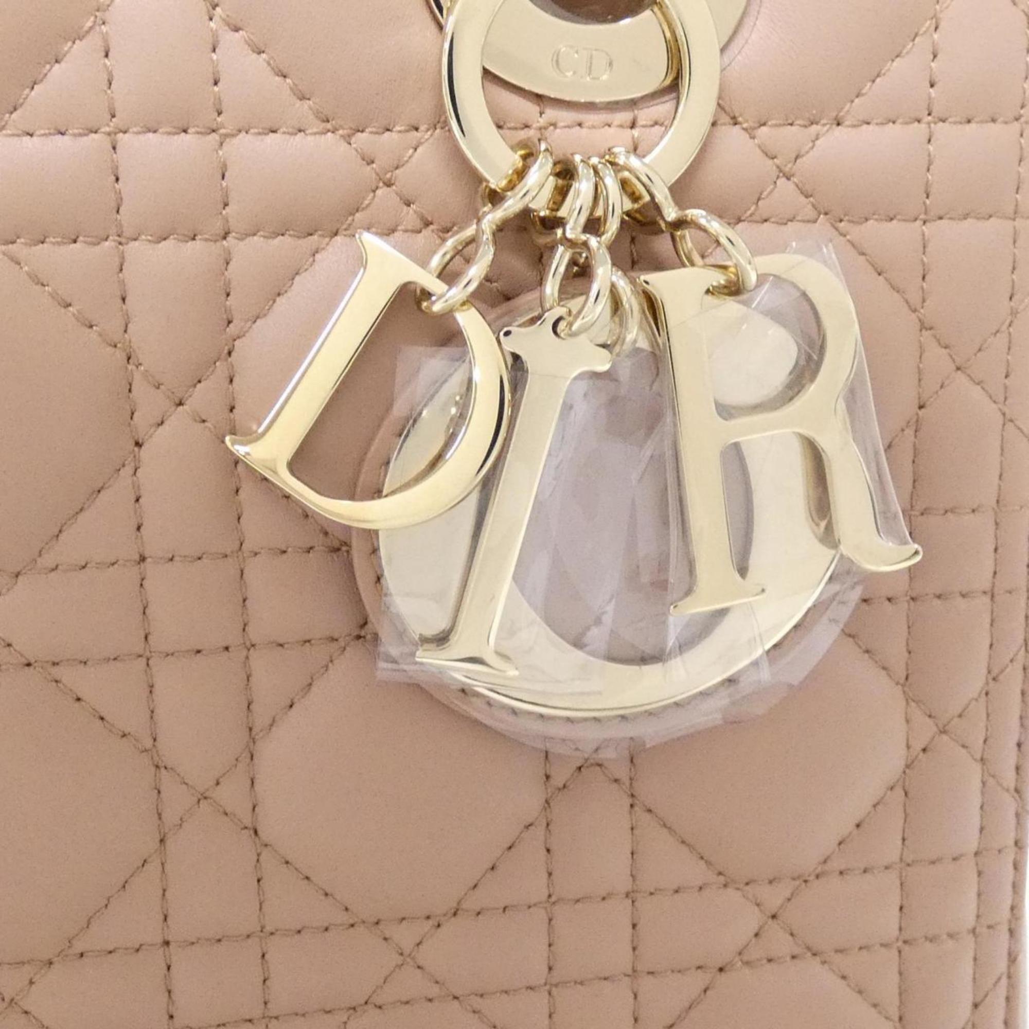 Christian Dior レディ ディオール My ABCDior バッグ スモール パウダーベージュピンク