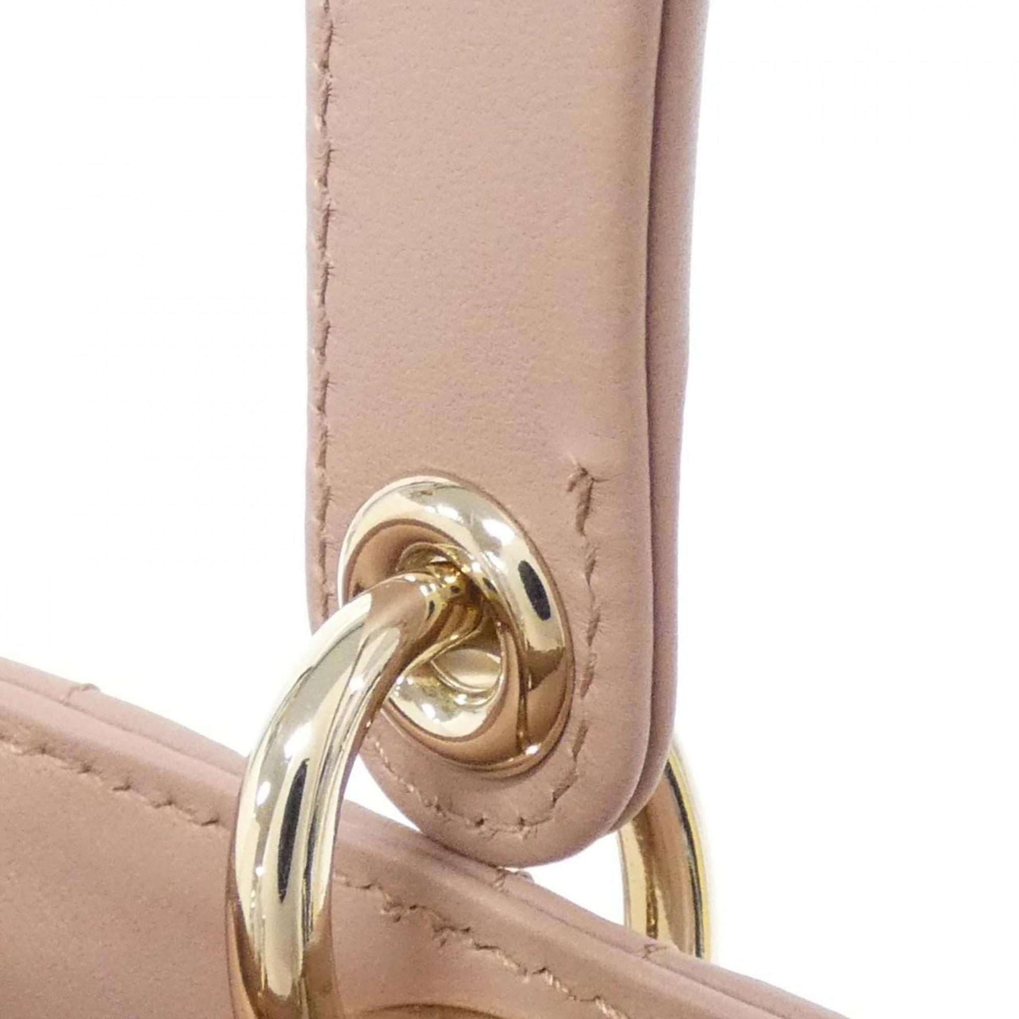 Christian Dior レディ ディオール My ABCDior バッグ スモール パウダーベージュピンク