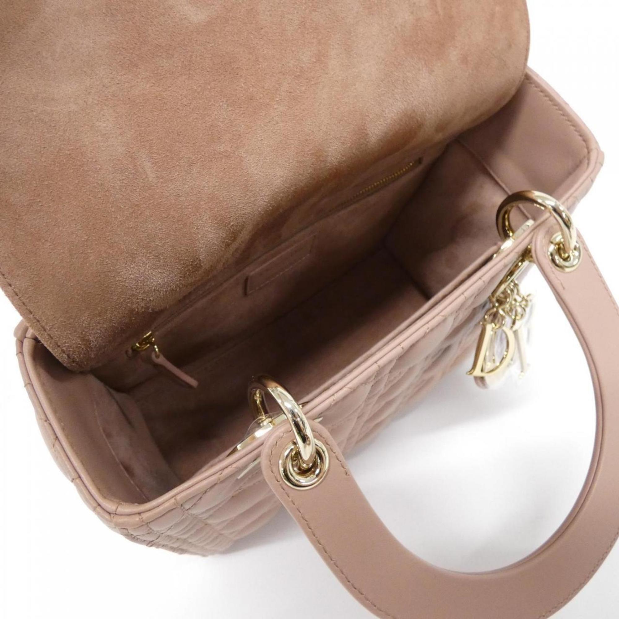 Christian Dior レディ ディオール My ABCDior バッグ スモール パウダーベージュピンク