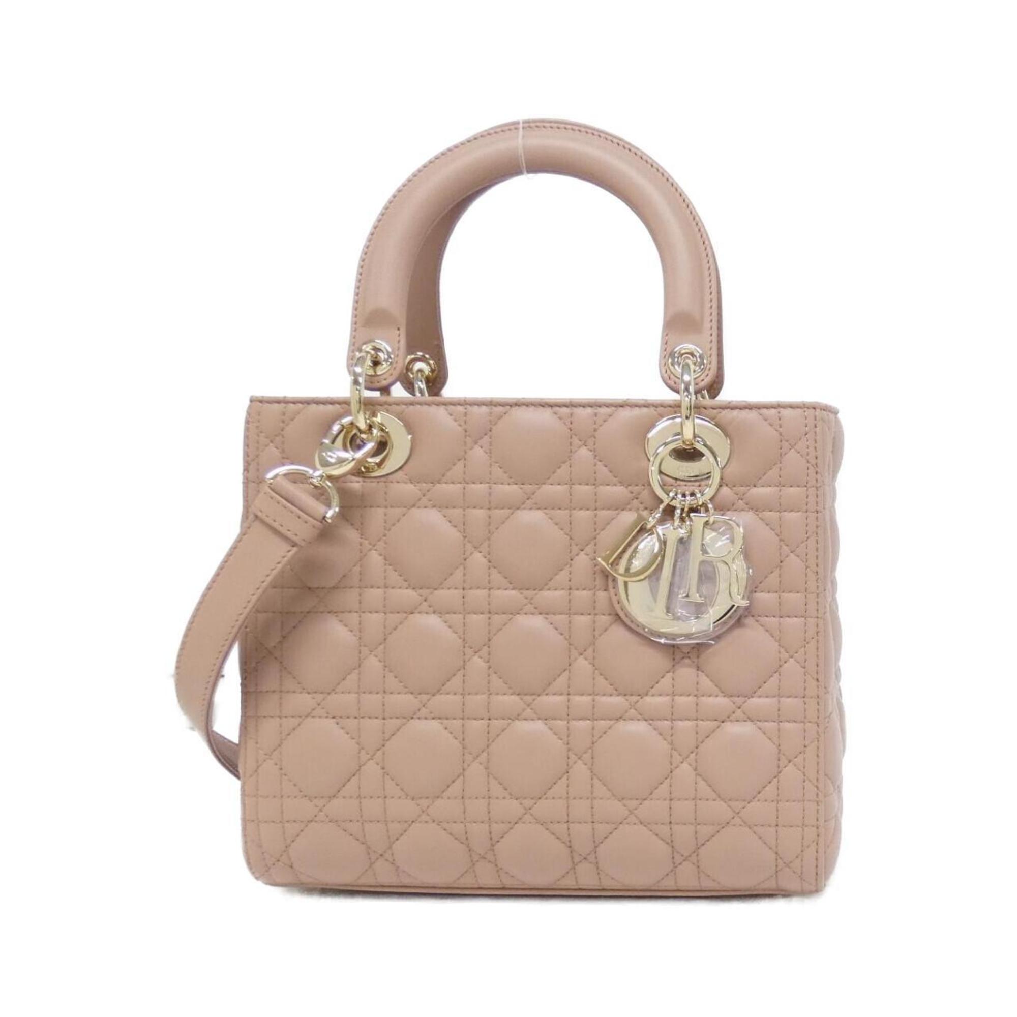 Christian Dior レディ ディオール My ABCDior バッグ スモール パウダーベージュピンク