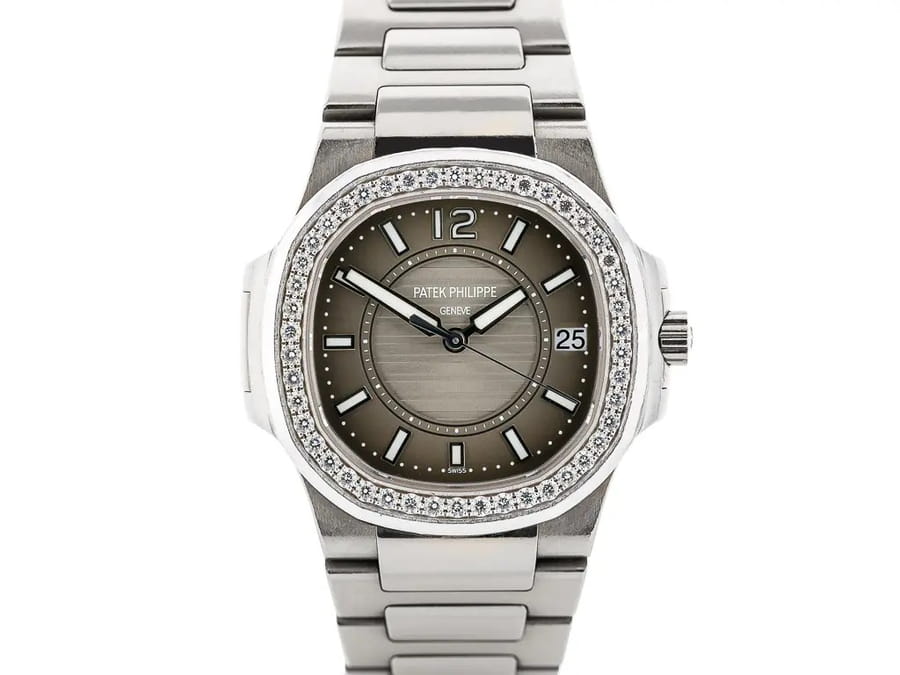 Patek Philippe パテック フィリップ 7010/1G ダイヤモンド ベゼル ウォッチ