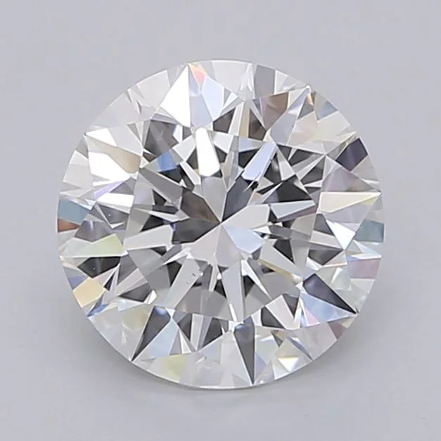 2 カラット ラウンド D VS2 ラボ ダイヤモンド