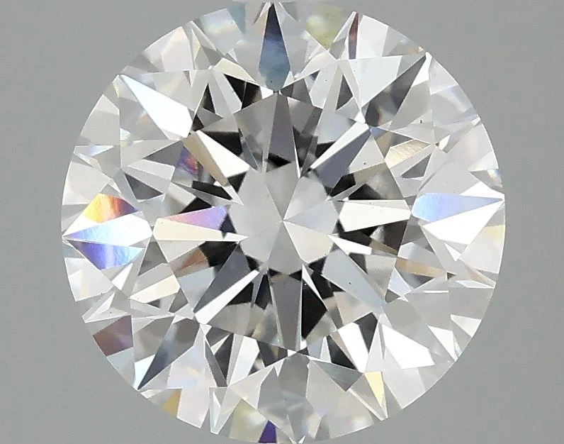 3.1 カラット ラウンド E VS2 ラボ ダイヤモンド