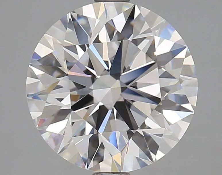 3.53 カラット ラウンド D VVS1 ラボ ダイヤモンド