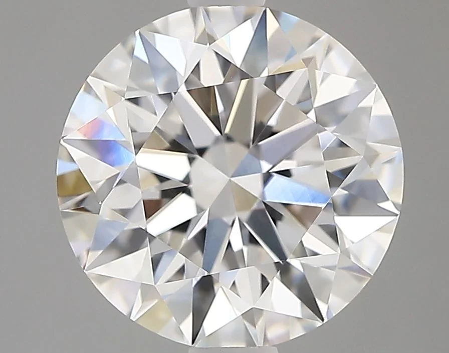 2.02 カラット ラウンド D VVS2 ラボ ダイヤモンド