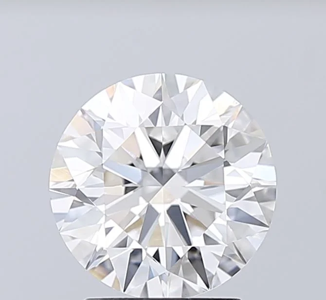 2 カラット ラウンド D VVS2 ラボ ダイヤモンド