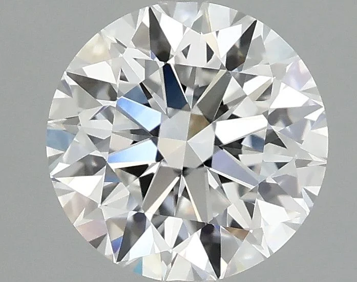 2.07 カラット ラウンド D VVS2 ラボ ダイヤモンド