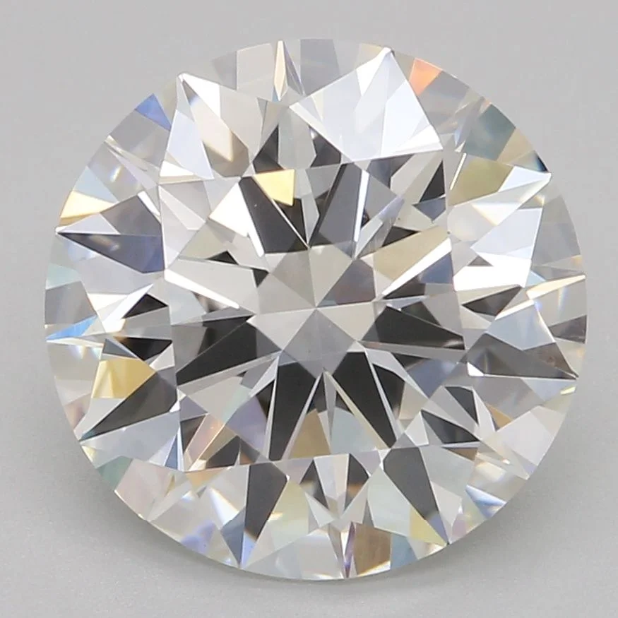 2.5 カラット ラウンド F VVS2 ラボ ダイヤモンド