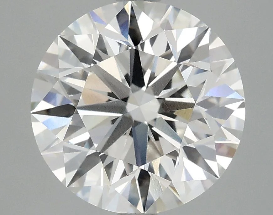 4.07 カラット ラウンド F VVS2 ラボ ダイヤモンド