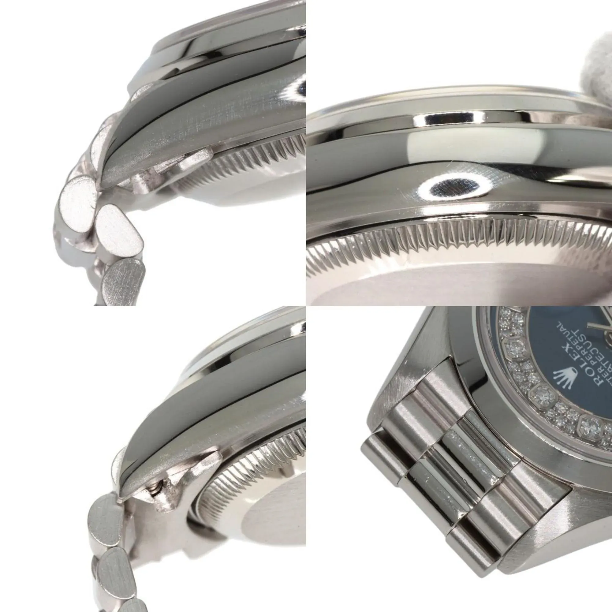 ロレックス デイトジャスト 26mm プラチナ ウォッチ
