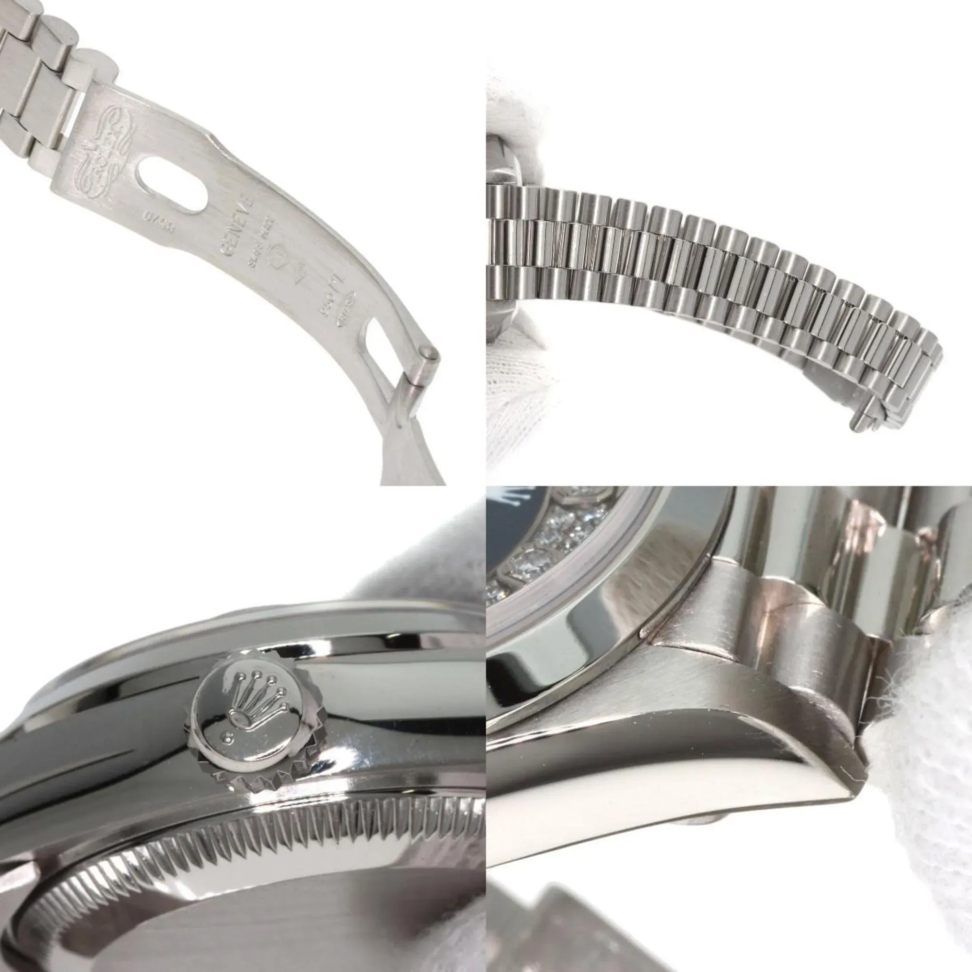 ロレックス デイトジャスト 26mm プラチナ ウォッチ