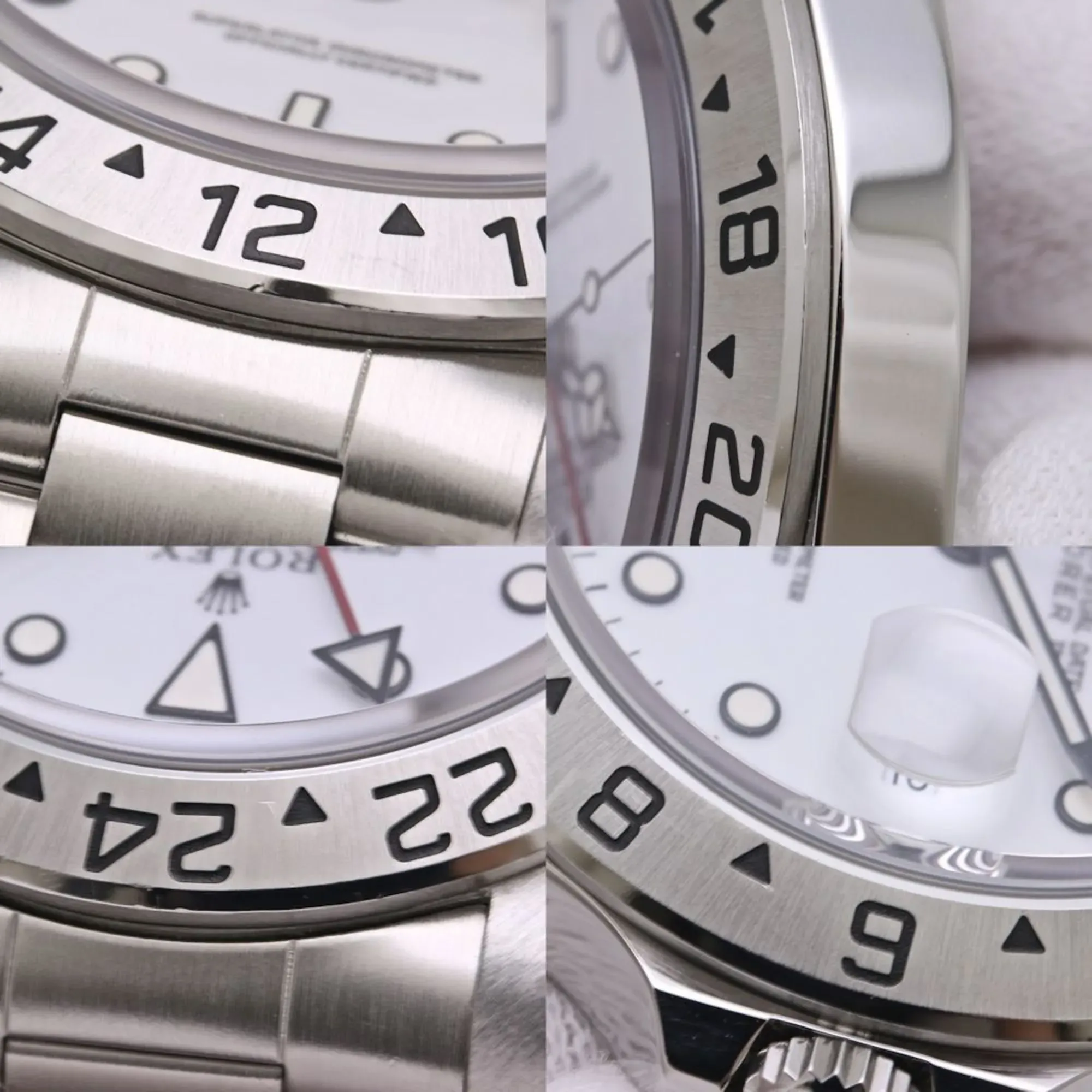 ロレックス エクスプローラー II 39mm ホワイトダイヤル 16570