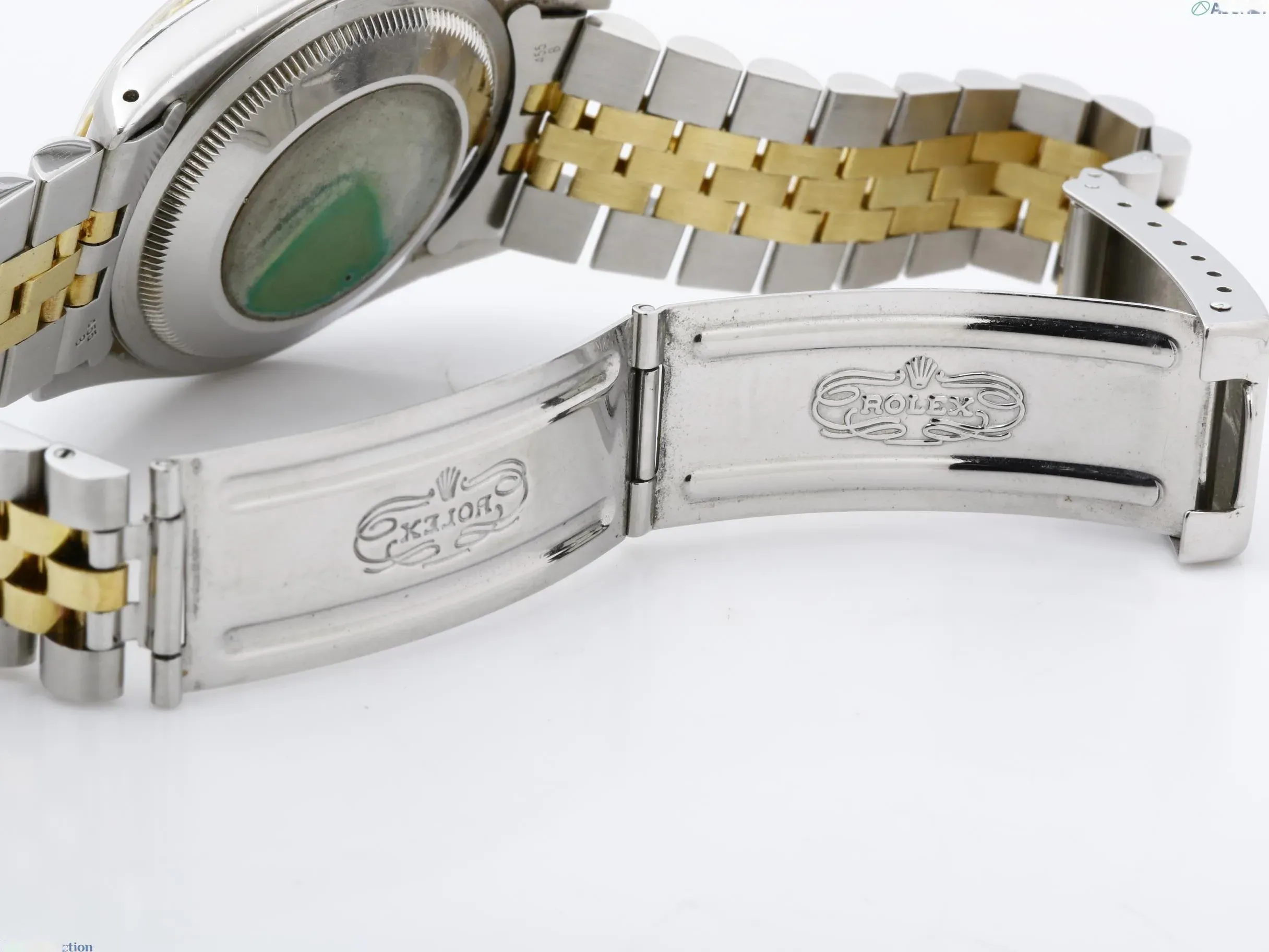 ロレックス デイトジャスト 36mm ツートーン シャンパン ファクトリーダイヤモンドセットダイヤル 16233
